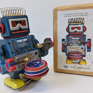 Display Robot parts and pieces not working.  4&quot;  (Blue Version) MM409