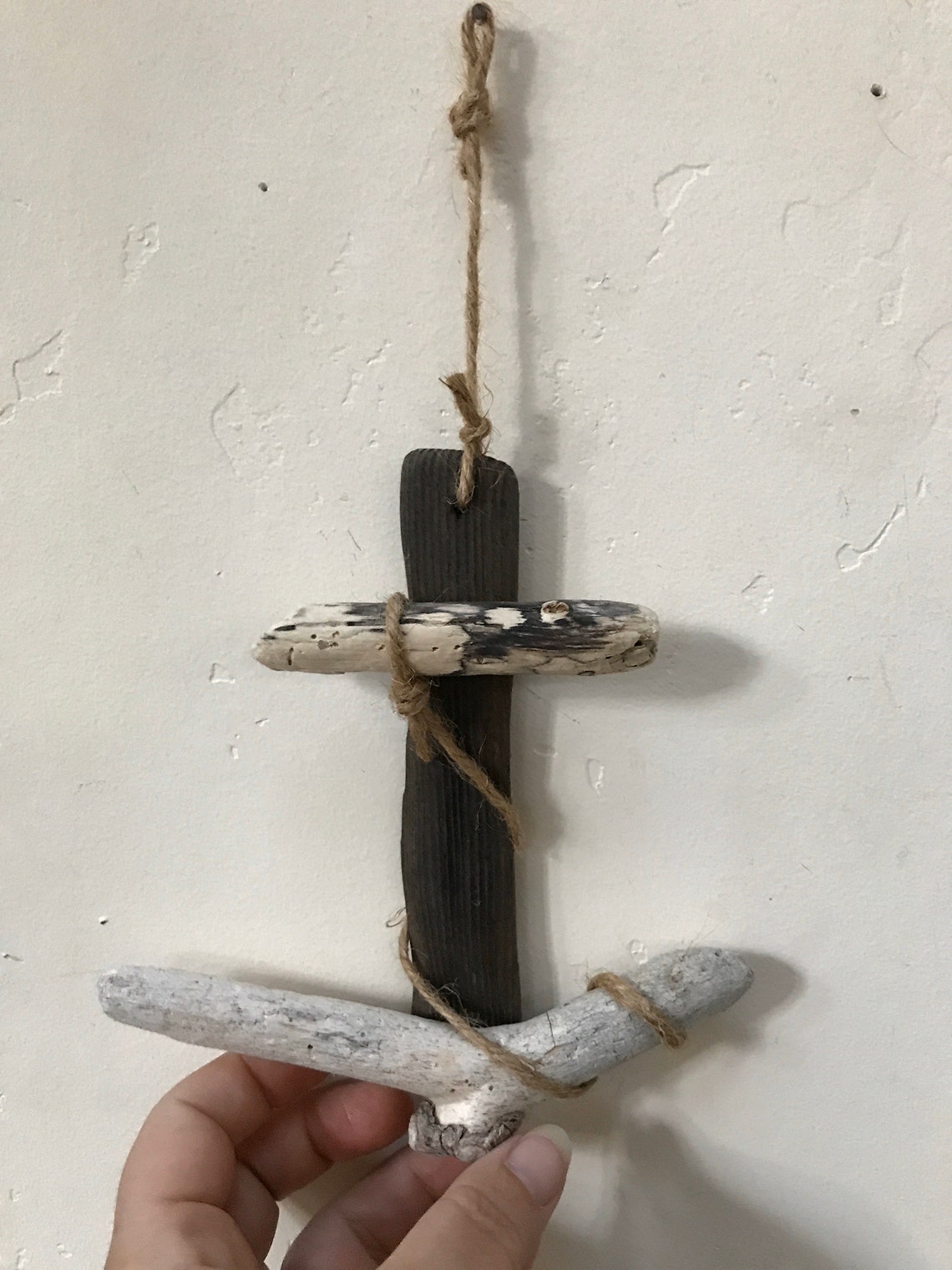 Driftwood Anchor for the Boat Lover Nautical Style Etsy