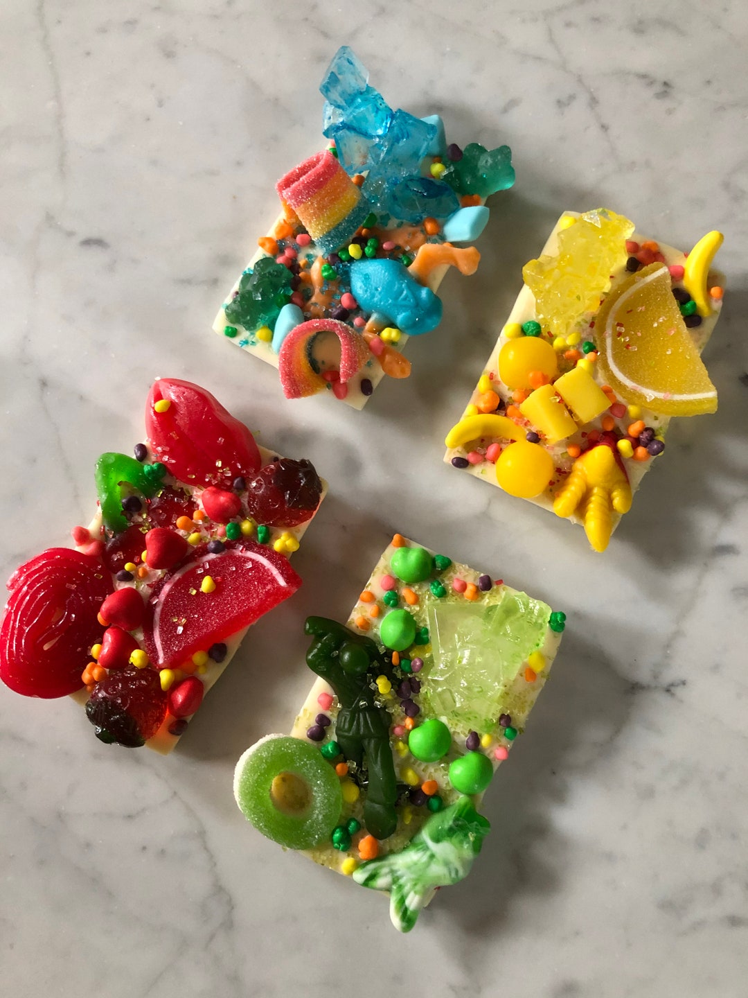 SO Extra Set of 4 Candy Land Chocolate Candy Bars Collector Set Etsy