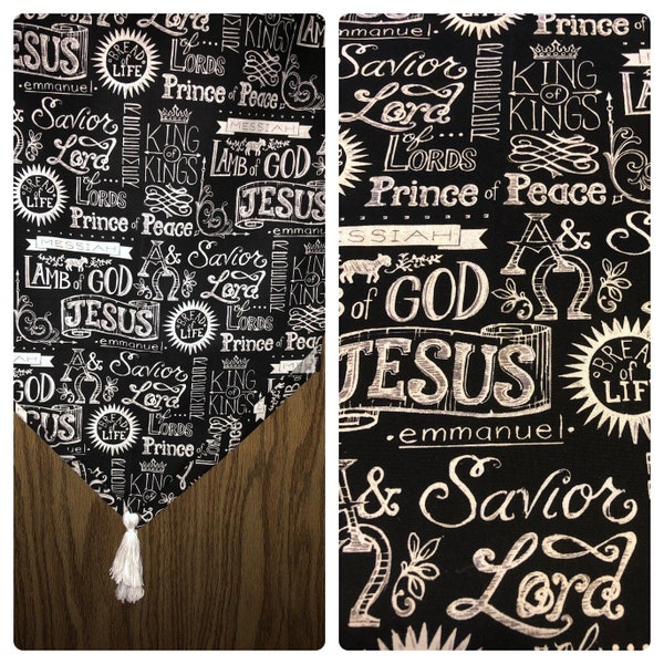 Jesus Table Runner