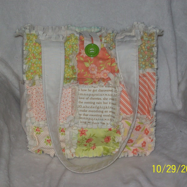 Rag Quilt Diaper Bag Etsy