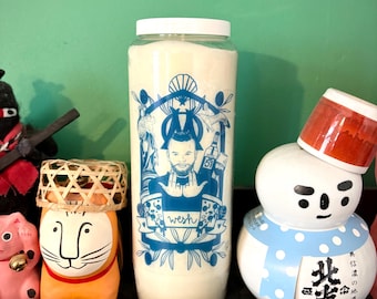Santa Wesh Candle