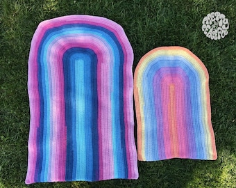 Sugar Rainbow crochet pattern, baby, stroller, car seat blanket, easy beginner Mandala throw, tutorial, nonprofit show