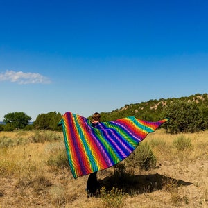 Coperta da giardino di cactus con motivo all'uncinetto, mosaico all'uncinetto afgano, mandala del marchio Lion e coperta semplicemente morbida di Caron, negozio senza scopo di lucro