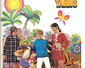 PDF 1970 Fables & Fabulous Yarns Knit Fashions for Boys and Girls Patterns, Non-Proft Shop