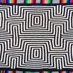 Mood Ring Baby/Child Blanket / Lapghan Crochet Pattern, PDF Instant Download, Non-Profit Shop, Beginner Photo Tutorial, Wheelchair Afghan