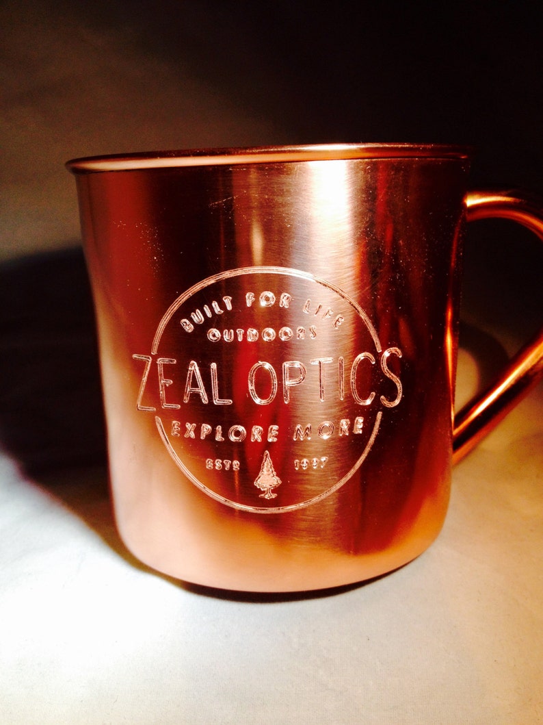 Copper Mug 16 Oz Engraved Etsy