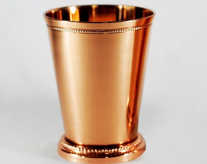 12 Oz Copper Mint Julep Cup Etsy