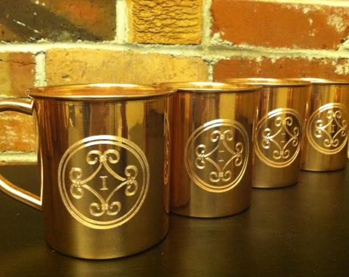 Custom Copper Mugs for Moscow Mules by by CustomCopperMugs