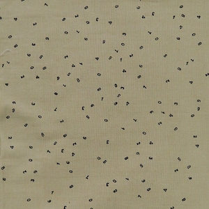 Chambray Rules - Chambray Number in Linen - Kathy Hall - Andover (PC-8123-N)