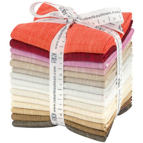 you get 1 fat quarter bundle w// 20 FQ Wine Cellar Colorstory Kaufman Kona