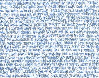 Architextures - Scribble Notes in Blueprint - Carolyn Friedlander - Robert Kaufman (AFR-13501-387)