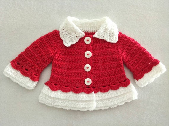 red and white christmas sweater