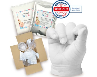 Kids Handprint Kit 3D – Casting Set 1–6 Years – 5 or 10 Models – With or Without Accessories – Lucky Hands