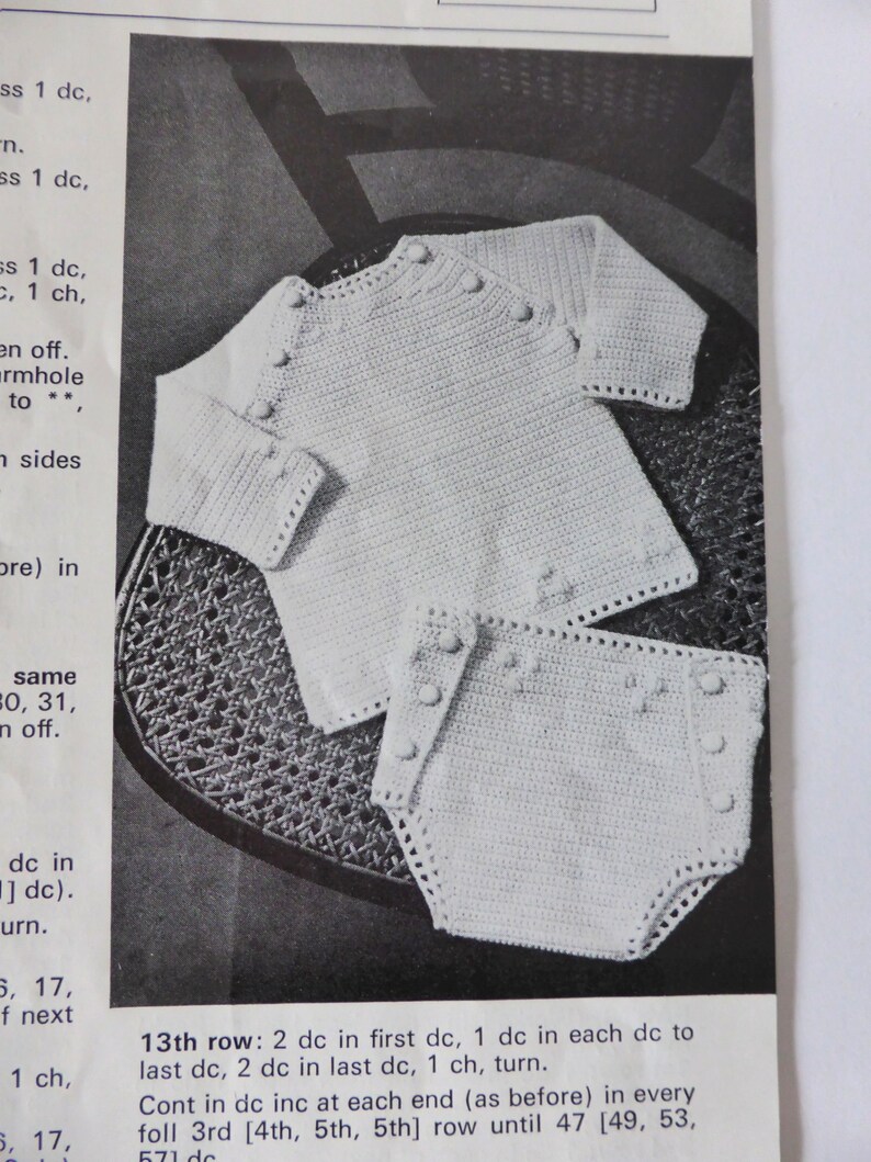 Vintage Baby Knitting Pattern Book Sirdar Wools Australia Etsy Australia