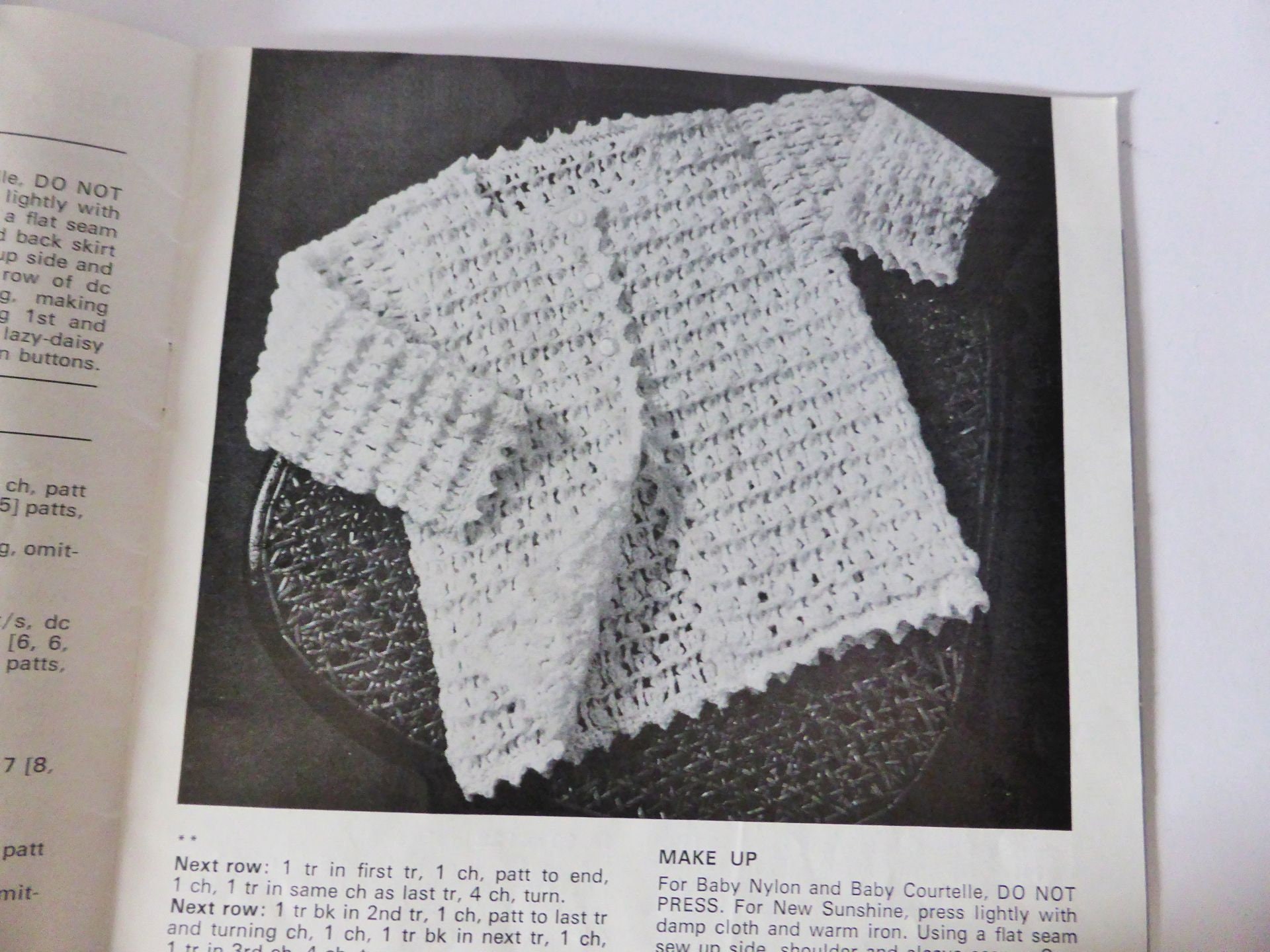 Vintage Baby Knitting Pattern Book Sirdar Wools Australia Etsy Australia