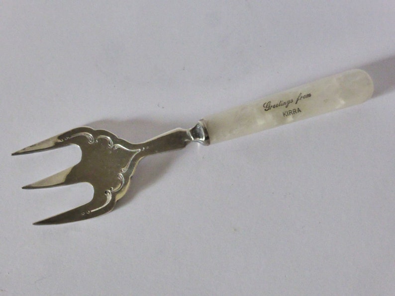 Collectible Vintage Kirra Serving Fork Beach House Mid Century Gold Coast Australia Original Souvenir Retro Kitchen Cool Gift Idea