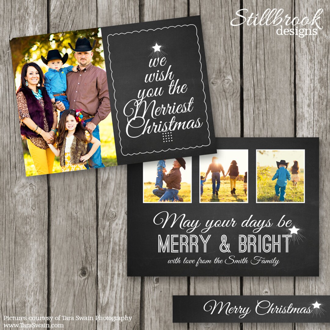 Image 4 for Holiday Card Templates For Photographers