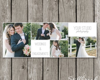 Photography Facebook Timeline Template - Wedding Cover Photo for Photographers - Facebook Banner - Blog Header - TC04