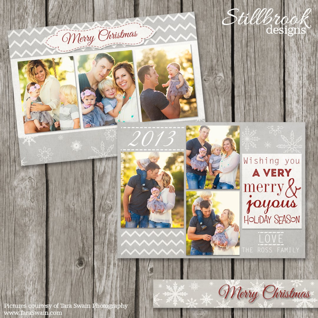 Image 2 for Holiday Card Templates For Photographers