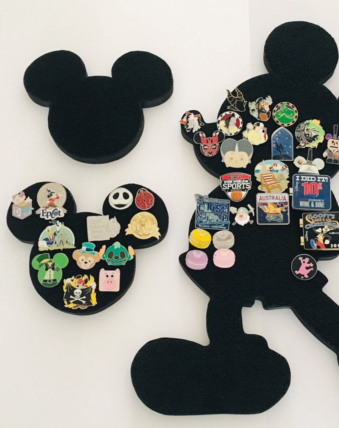 Run Disney Marathon Mickey Pin Display Board for All Your Sports