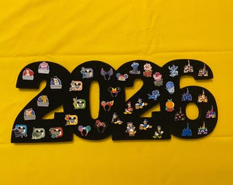 2026 pin display board Disney pin board  Universal studios Epic Universe pin board 25 years of Pin trading event