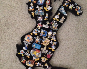 Donald Duck Disney pin board, 18" tall Disney Pin Trading Pin Display Board