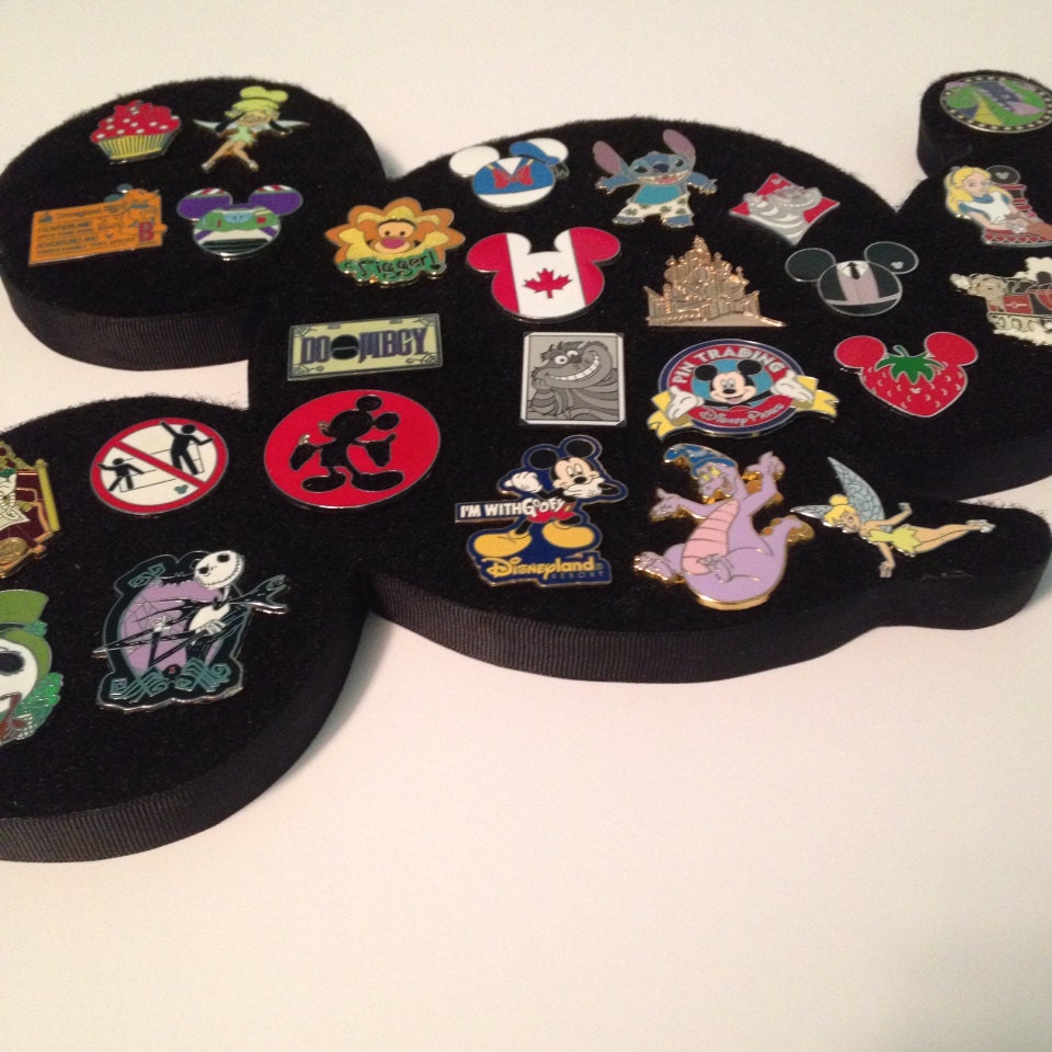 Run Disney Marathon Mickey Pin Display Board for All Your Sports Pins  Rundisney ESPN 