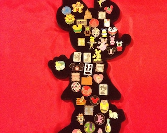 New Disney Minnie Mouse pin display board, hold 50 pins 2 designs