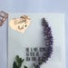 15 Wedding Mail Envelop Seals, Weddingmail Sticker, in rose gold copper foil, heartshape, Wedding Invitations