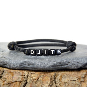 Supernatural Bracelet - Idjits - Handmade - UK