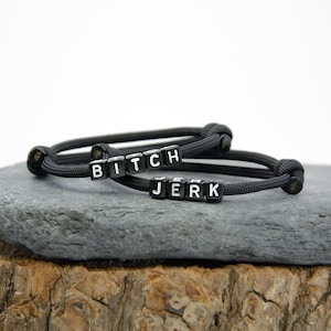 Supernatural Bracelets - Bitch Jerk Set - Handmade - UK