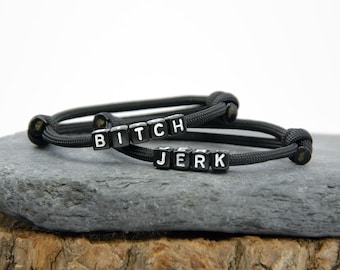 Supernatural Bracelets - Bitch Jerk Set - Handmade - UK