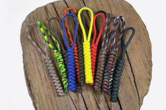 Reflective Paracord Lanyard - Handmade In UK, Holds Multi-Tools, Knives, Keys, Torches