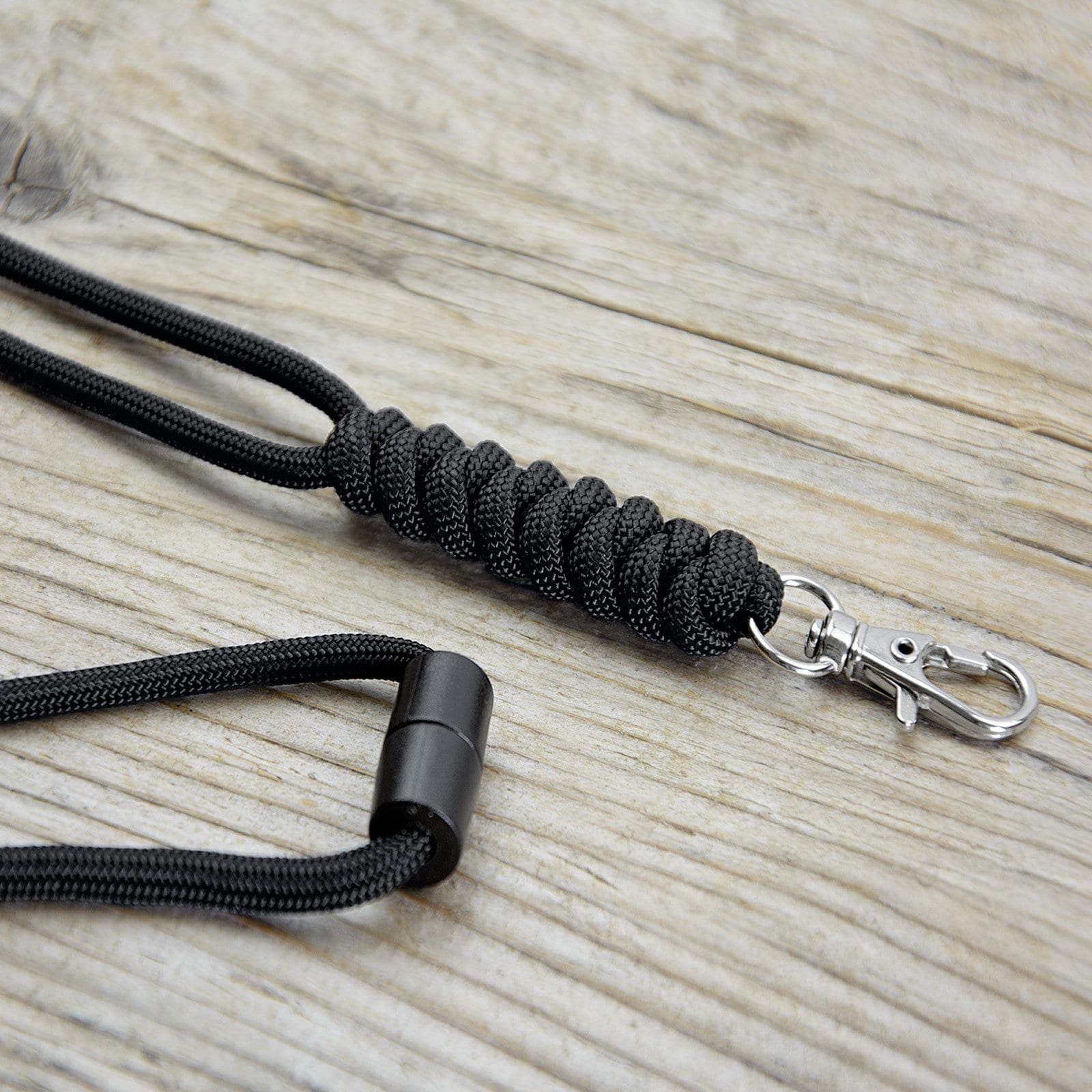 Paracord Neck Lanyard With Swivel Clasp and Safety Breakaway
