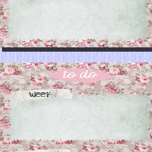 Pocket Filofax Printable to Do List , 4 Insert Pages, Cute Design,pink ...