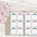 Filofax Pocket Size Printable Year on 2 Pages 2 Insert Pages - Etsy