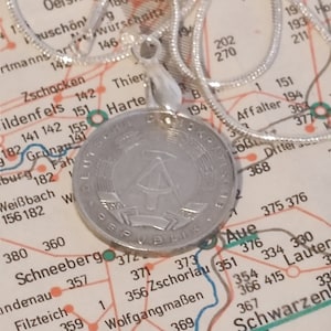 East German - DDR/GDR - 5 Pfennig Necklace (Different age coins and necklace sizes available)