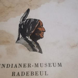Indianer Musuem  - Karl May Museum - Radebeul - DDR / GDR East Germany 1963