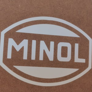 Car Vinyl Sticker - DDR East Germany MINOL