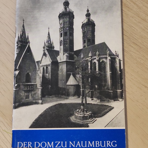 Naumburger Dom - Naumburg Cathedral - Tourist booklet / DDR/GDR 1985