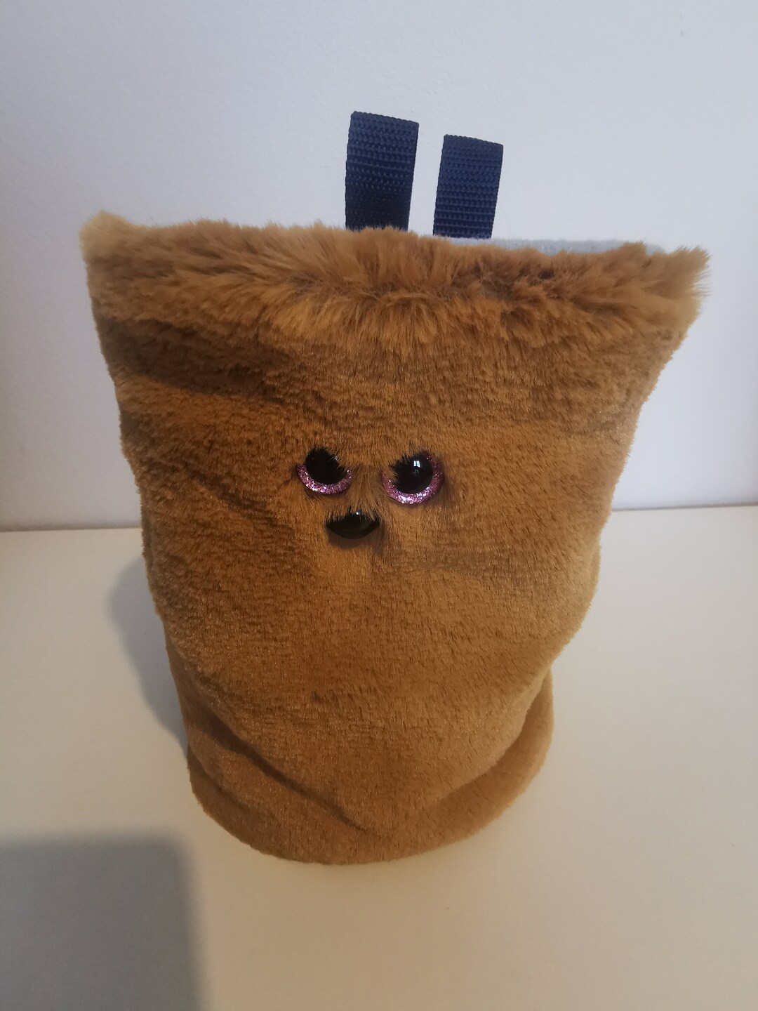 Super Soft and Fluffy Monster Chalk Bag with Ripstop Liner Stanley Etsy