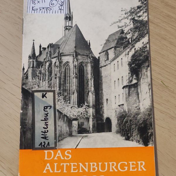 Schloss Altenburg - Altenburg Castle - Tourist booklet / DDR/GDR 1985