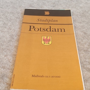 Stadtplan Der DDR - East Germany City Plan  - Madgeburg - 1986