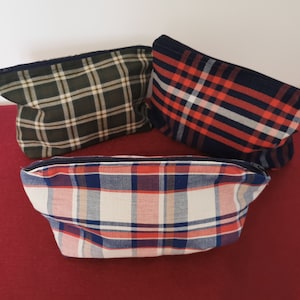 Large Supernatural Flannel / Plaid shirt box Pencil Case - Choose your Sigil - NEW Colours
