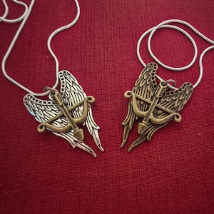 The Walking Dead - Daryl Dixon  - Necklace - 2 Styles to choose from