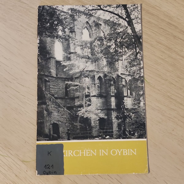 Die Kirchen in Oybin - The Churches of Oybin -  Tourist booklet / DDR/GDR 1966