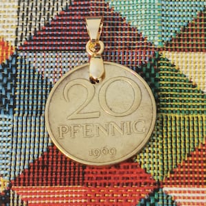 East German - DDR/GDR - 20 Pfennig Necklace (Different Sizes available)