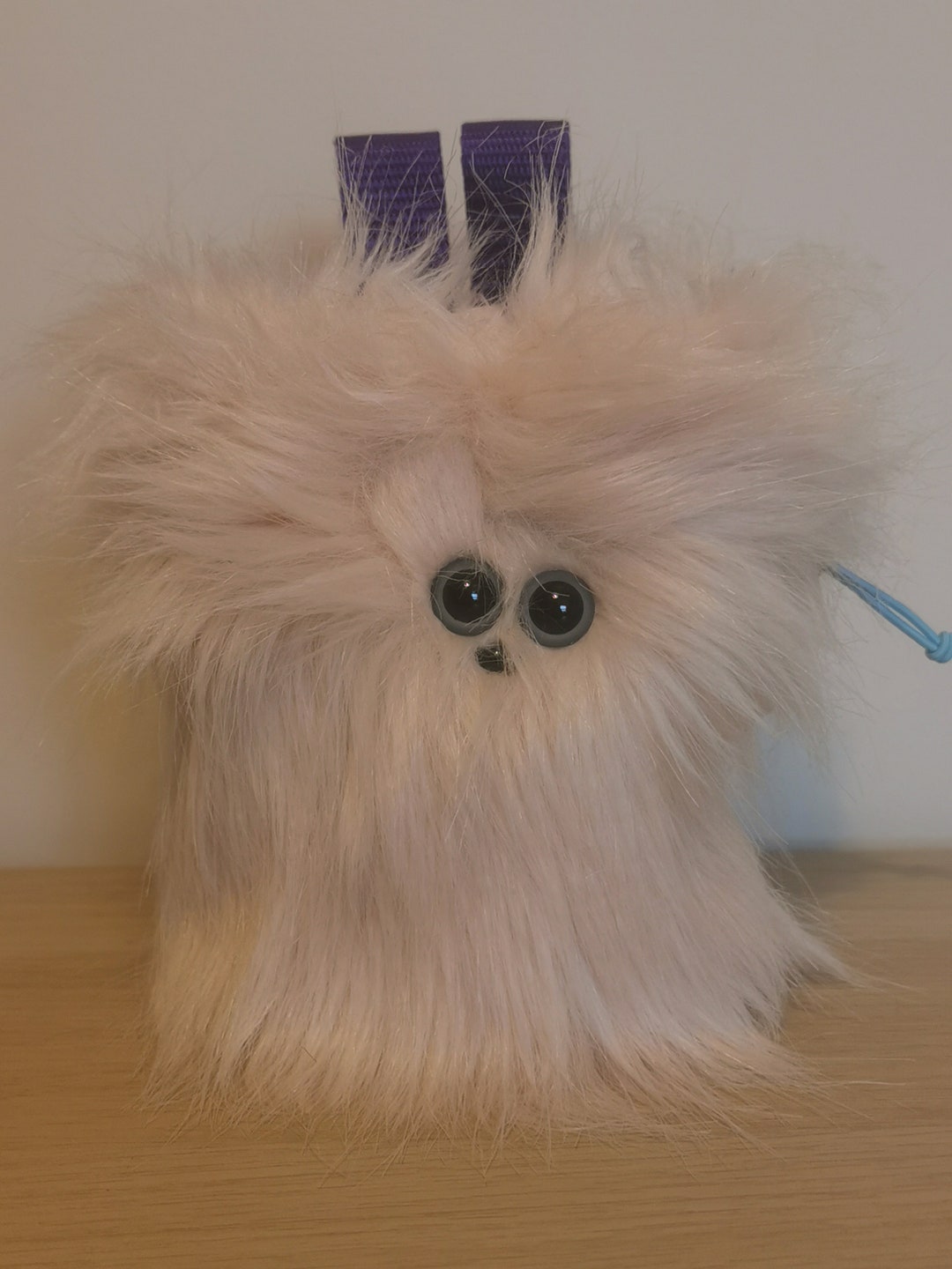 Fluffy Monster Chalk Bag with Ripstop Liner and Squeaker Etsy