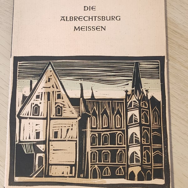 Albrechtsburg Meissen historical guide / DDR/GDR 1959